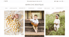 Desktop Screenshot of barnchicboutique.com